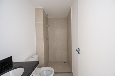 Banheiro Social de kitnet/studio à venda com 1 quarto, 35m² em Mirandópolis, São Paulo