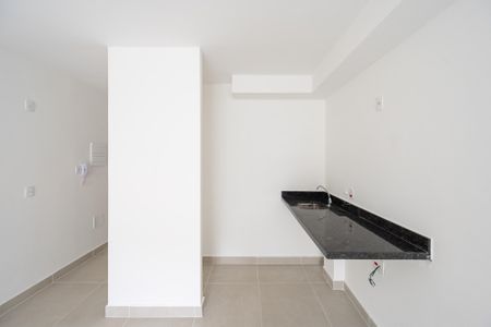 Cozinha de kitnet/studio à venda com 1 quarto, 35m² em Mirandópolis, São Paulo