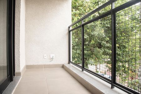 Varanda de kitnet/studio à venda com 1 quarto, 34m² em Mirandópolis, São Paulo