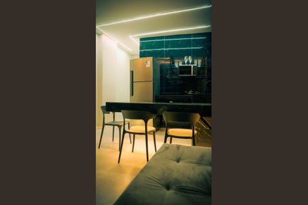 Studio para alugar com 32m², 1 quarto e sem vaga Studio para alugar com 32m², 1 quarto e sem vagaCozinha