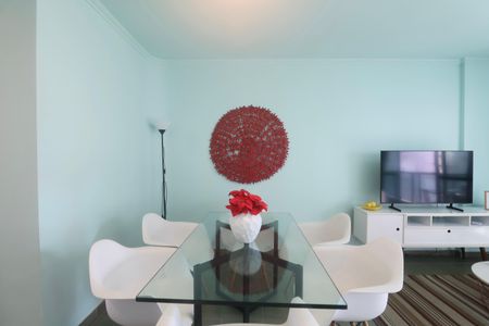Sala de apartamento para alugar com 2 quartos, 100m² em Vila Luis Antonio, Guarujá