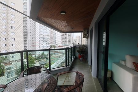 Varanda de apartamento para alugar com 2 quartos, 100m² em Vila Luis Antonio, Guarujá