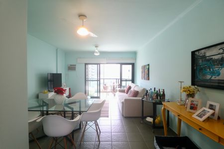 Sala de apartamento para alugar com 2 quartos, 100m² em Vila Luis Antonio, Guarujá