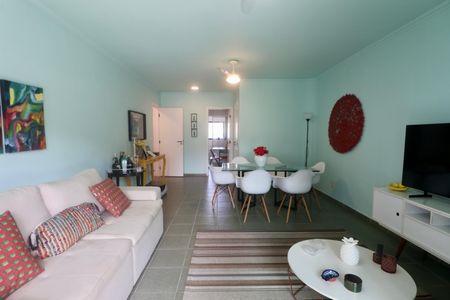 Sala de apartamento para alugar com 2 quartos, 100m² em Vila Luis Antonio, Guarujá