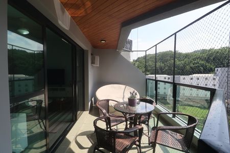 Varanda de apartamento para alugar com 2 quartos, 100m² em Vila Luis Antonio, Guarujá