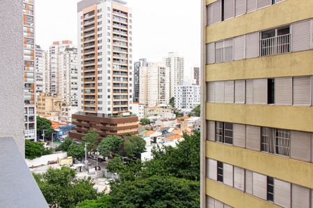 Varanda de kitnet/studio para alugar com 1 quarto, 25m² em Perdizes, São Paulo