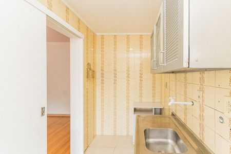 Cozinha  de apartamento para alugar com 1 quarto, 40m² em Jardim Botânico, Porto Alegre