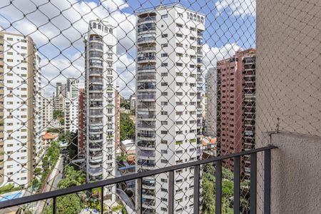 Varanda de apartamento para alugar com 2 quartos, 60m² em Indianópolis, São Paulo