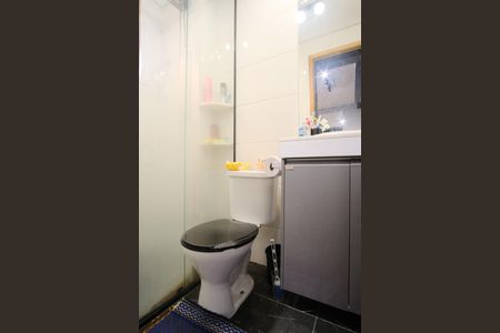 Banheiro de kitnet/studio à venda com 1 quarto, 22m² em Vila Matilde, São Paulo