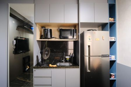 Cozinha de kitnet/studio à venda com 1 quarto, 22m² em Vila Matilde, São Paulo