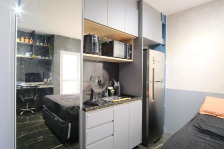 Cozinha de kitnet/studio à venda com 1 quarto, 22m² em Vila Matilde, São Paulo