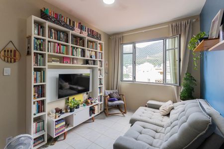 Sala de apartamento à venda com 1 quarto, 40m² em Tijuca, Rio de Janeiro