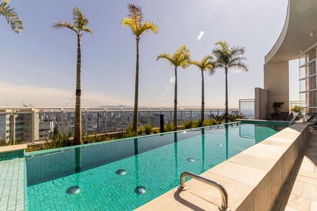 Apartamento para alugar com 45m², 1 quarto e 1 vagaPiscina