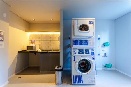 Apartamento para alugar com 34m², 2 quartos e sem vaga Apartamento para alugar com 34m², 2 quartos e sem vagaLavanderia Compartilhada