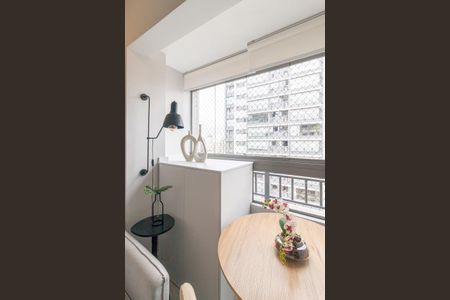 Varanda de apartamento para alugar com 1 quarto, 25m² em Vila Nova Conceição, São Paulo
