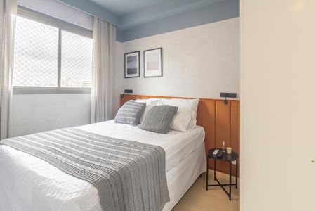 Quarto Suíte de apartamento para alugar com 1 quarto, 25m² em Vila Nova Conceição, São Paulo