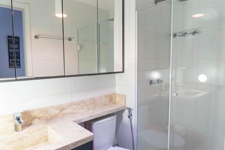 Apartamento para alugar com 61m², 2 quartos e 1 vaga Apartamento para alugar com 61m², 2 quartos e 1 vagaBanheiro