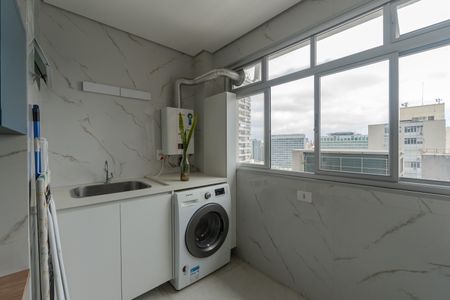 Apartamento para alugar com 73m², 2 quartos e 1 vagaCozinha e Área de Serviço