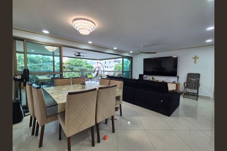 Sala de apartamento à venda com 4 quartos, 189m² em Recreio dos Bandeirantes, Rio de Janeiro