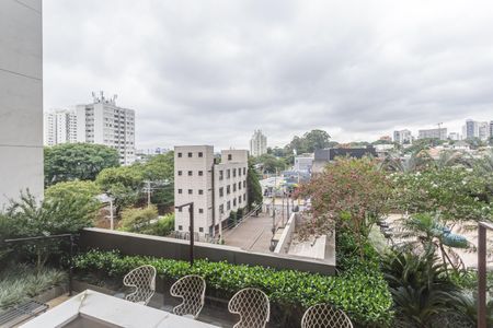 Vista de kitnet/studio para alugar com 1 quarto, 21m² em Indianópolis, São Paulo