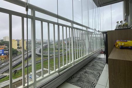 Apartamento à venda com 56m², 2 quartos e 1 vagaVaranda da Sala/ Quarto 