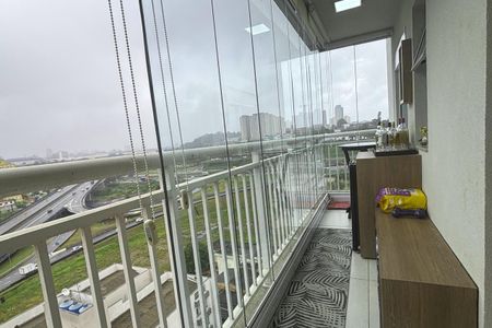 Apartamento à venda com 56m², 2 quartos e 1 vagaVaranda da Sala/ Quarto 