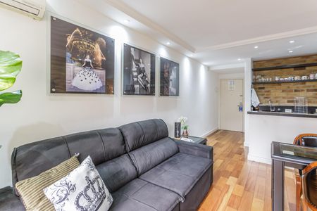 Sala de apartamento para alugar com 1 quarto, 50m² em Itaim Bibi, São Paulo