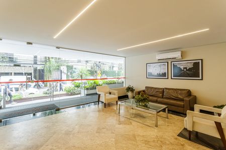 Apartamento para alugar com 50m², 1 quarto e 1 vagaHall social