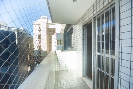Varanda da Sala de apartamento à venda com 3 quartos, 105m² em Buritis, Belo Horizonte
