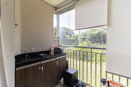Varanda da Sala de apartamento à venda com 3 quartos, 63m² em Jardim Celeste, São Paulo