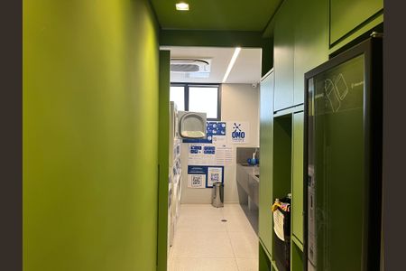 Studio para alugar com 30m², 1 quarto e 1 vagaLavanderia