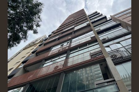 Studio para alugar com 30m², 1 quarto e 1 vagaFachada do Prédio