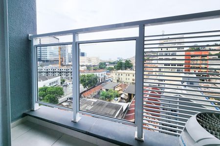 Varanda  de apartamento para alugar com 1 quarto, 33m² em Santo Cristo, Rio de Janeiro