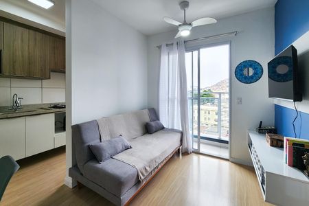 Sala  de apartamento para alugar com 1 quarto, 33m² em Santo Cristo, Rio de Janeiro