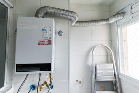 Apartamento à venda com 49m², 2 quartos e 1 vagaDetalhe da area de serviço