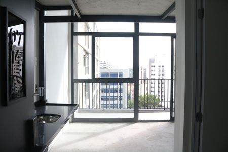 Studio à venda com 48m², 1 quarto e 1 vagaSala e Cozinha Integrada