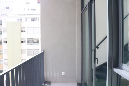Varanda de kitnet/studio à venda com 1 quarto, 48m² em Perdizes, São Paulo