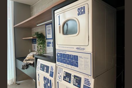 Studio à venda com 48m², 1 quarto e 1 vagaLavanderia