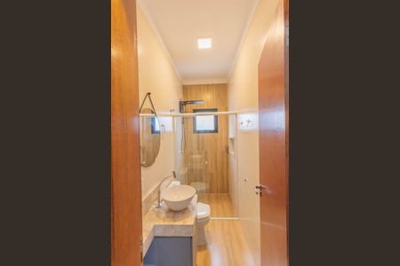 Casa de condomínio para alugar com 170m², 3 quartos e 4 vagasBanheiro da Suíte 3