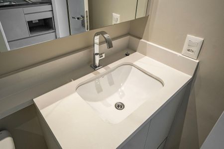 Studio para alugar com 24m², 1 quarto e sem vaga Studio para alugar com 24m², 1 quarto e sem vagaBanheiro