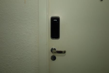 Apartamento para alugar com 42m², 2 quartos e sem vagaFechadura digital do imóvel