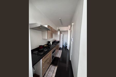 Cozinha de apartamento para alugar com 1 quarto, 50m² em Ideal, Novo Hamburgo