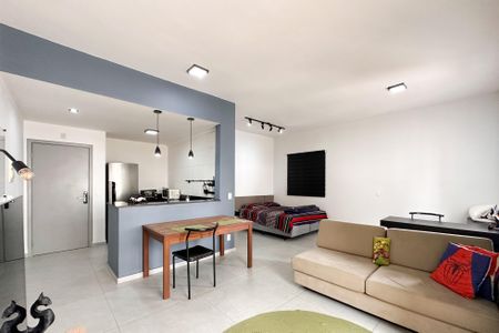 Sala de apartamento à venda com 1 quarto, 50m² em Centro, São Bernardo do Campo