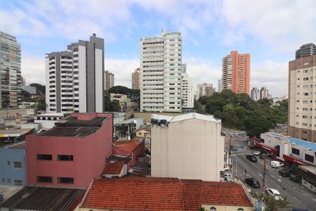 Varanda gourmet Vista  de apartamento para alugar com 2 quartos, 84m² em Nova Petrópolis, São Bernardo do Campo