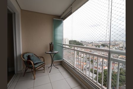 Varanda da Sala de apartamento à venda com 2 quartos, 64m² em Vila Suzana, São Paulo
