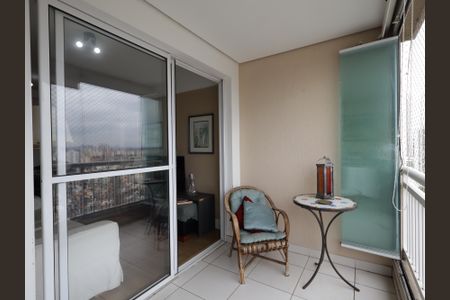 Varanda da Sala de apartamento à venda com 2 quartos, 64m² em Vila Suzana, São Paulo