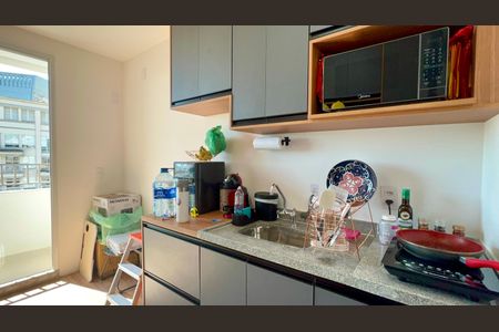 Studio para alugar com 27m², 1 quarto e sem vaga Studio para alugar com 27m², 1 quarto e sem vagaCozinha