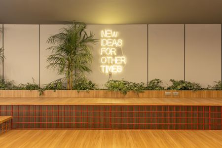 Apartamento para alugar com 27m², 1 quarto e sem vaga Apartamento para alugar com 27m², 1 quarto e sem vaga hall do prédio