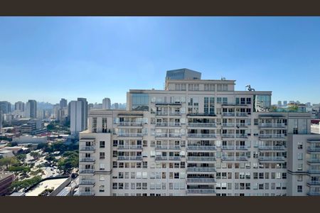 Studio para alugar com 27m², 1 quarto e sem vaga Studio para alugar com 27m², 1 quarto e sem vagaVista da Varanda