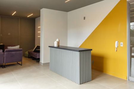 Apartamento para alugar com 27m², 1 quarto e sem vaga Apartamento para alugar com 27m², 1 quarto e sem vagaÁrea comum - Salão de festas